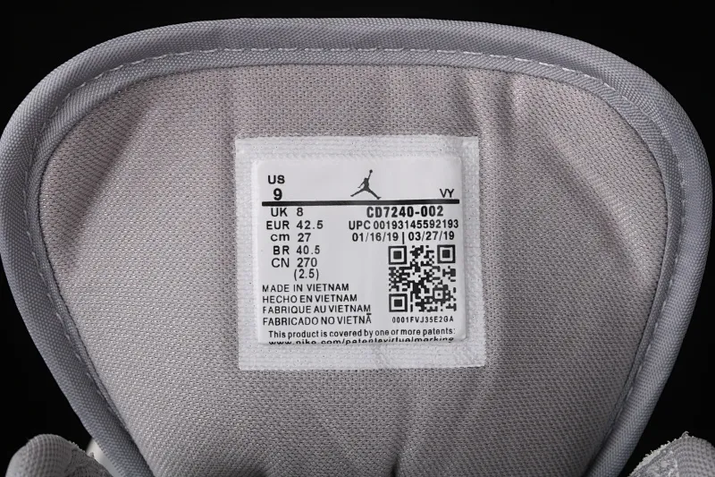 All Categories Air Jordan Jordan Series Basketball Shoes Air Jordan 1 High Air Jordan 1 Mid AJ1 Joe 1 Gray Little Earl Basketball Shoes CD7240-002